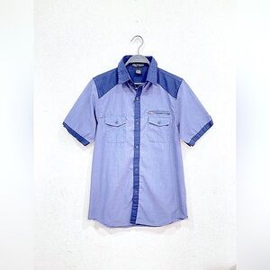 Street Rules - Boys Short Sleeve Button Down Shirt